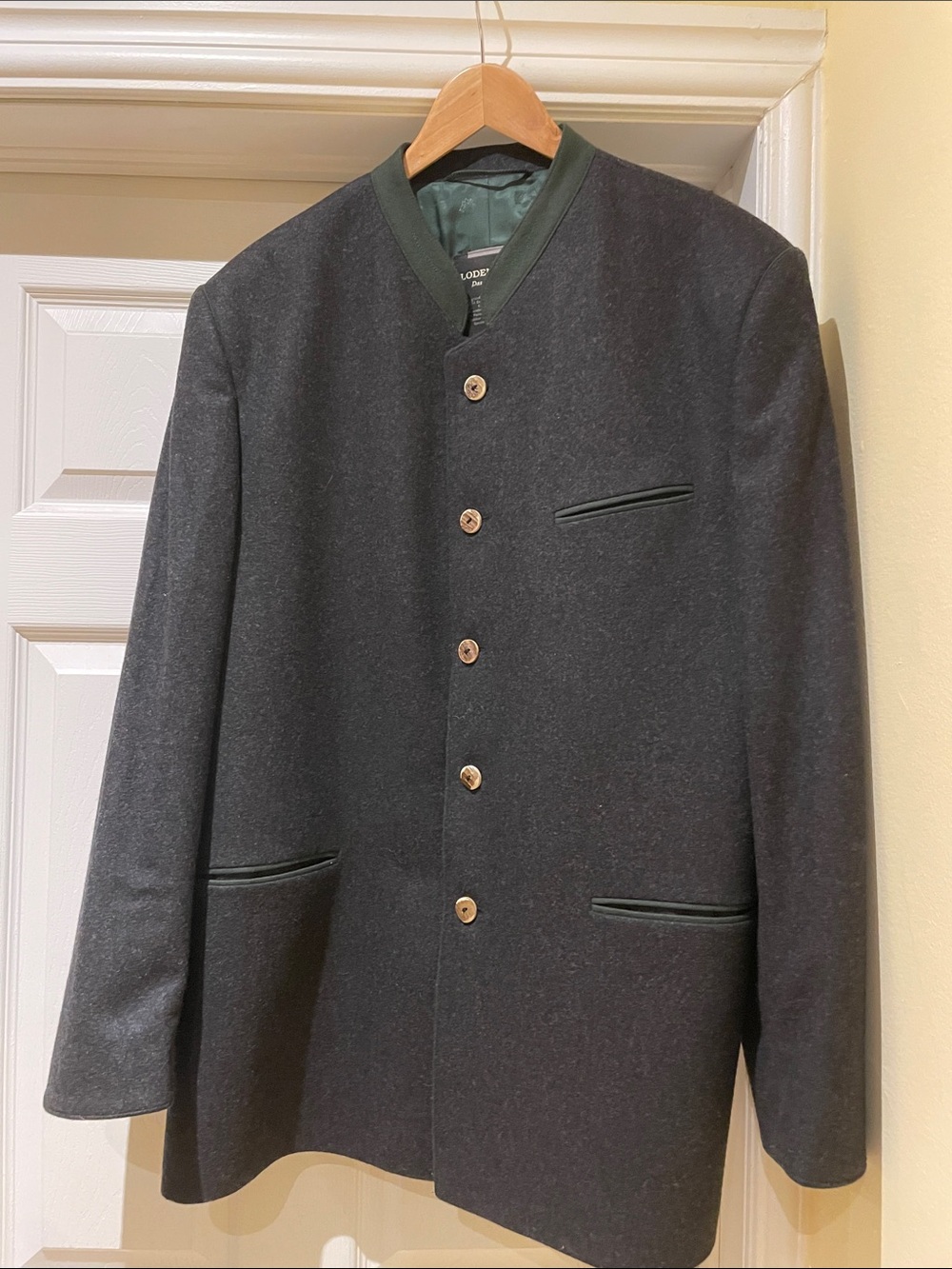 Lodenfrey Wool Cashmere Janker Jacket Bavarian Heritage Old Europe XL